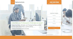 Desktop Screenshot of netsolutions.cl